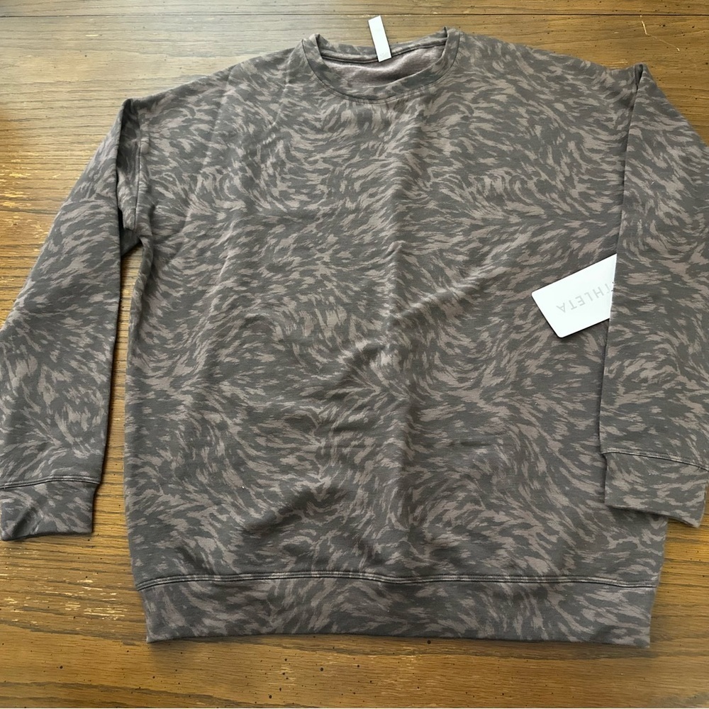 athleta studio to street sweatshirt S - Picture 2 of 6